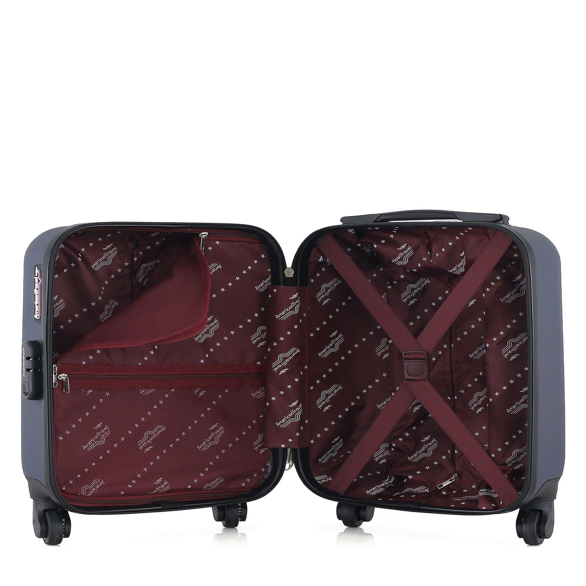 AMERICAN TRAVEL American travel - valise cabine xxs bronx 46 cm 4 roues