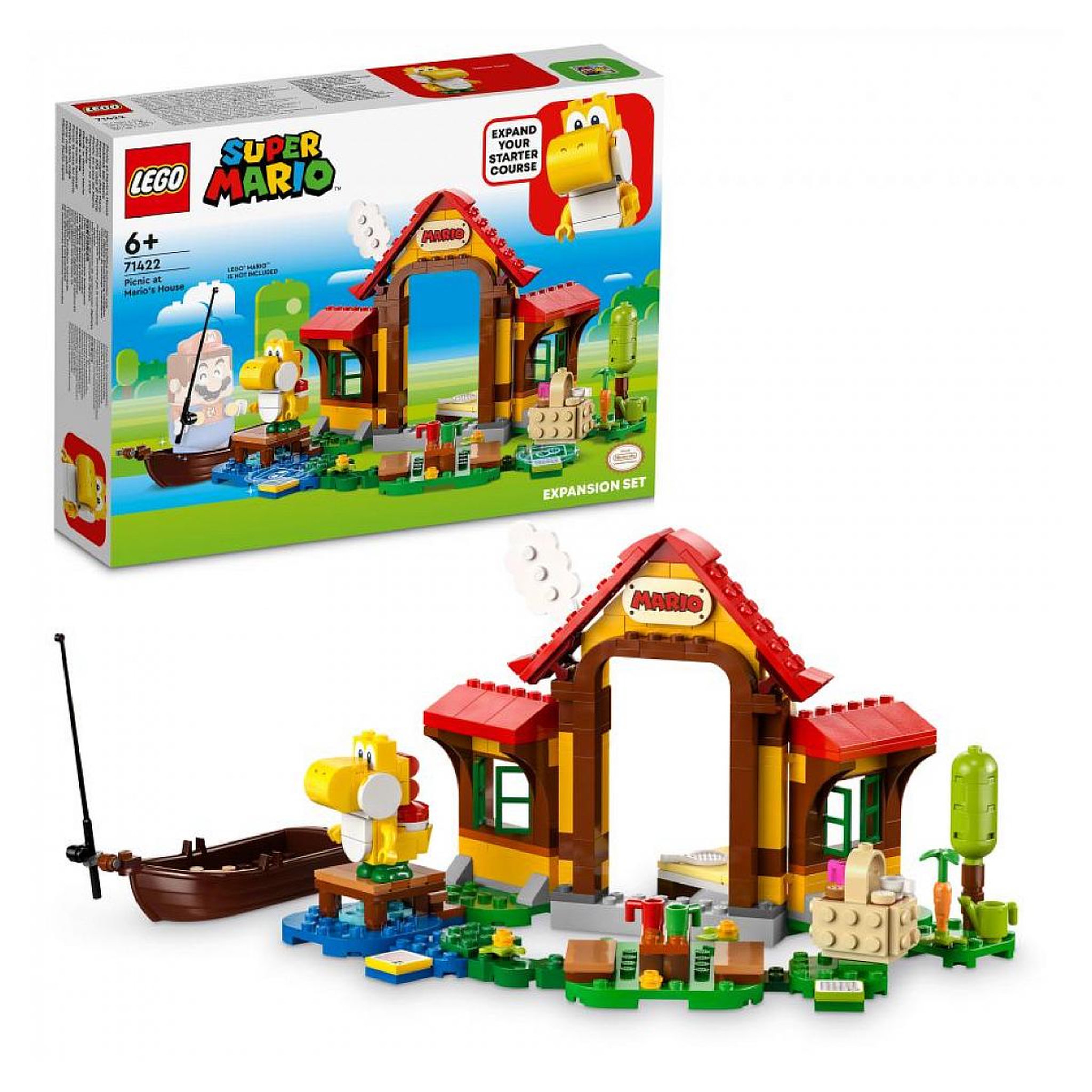 Voir la diapositive 3 : LEGO 71422 - ® - Ensemble d'extension pique-nique chez mario