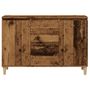 Voir la diapositive 4 : VIDAXL Buffet vieux bois 102x35x70 cm bois d'ingenierie