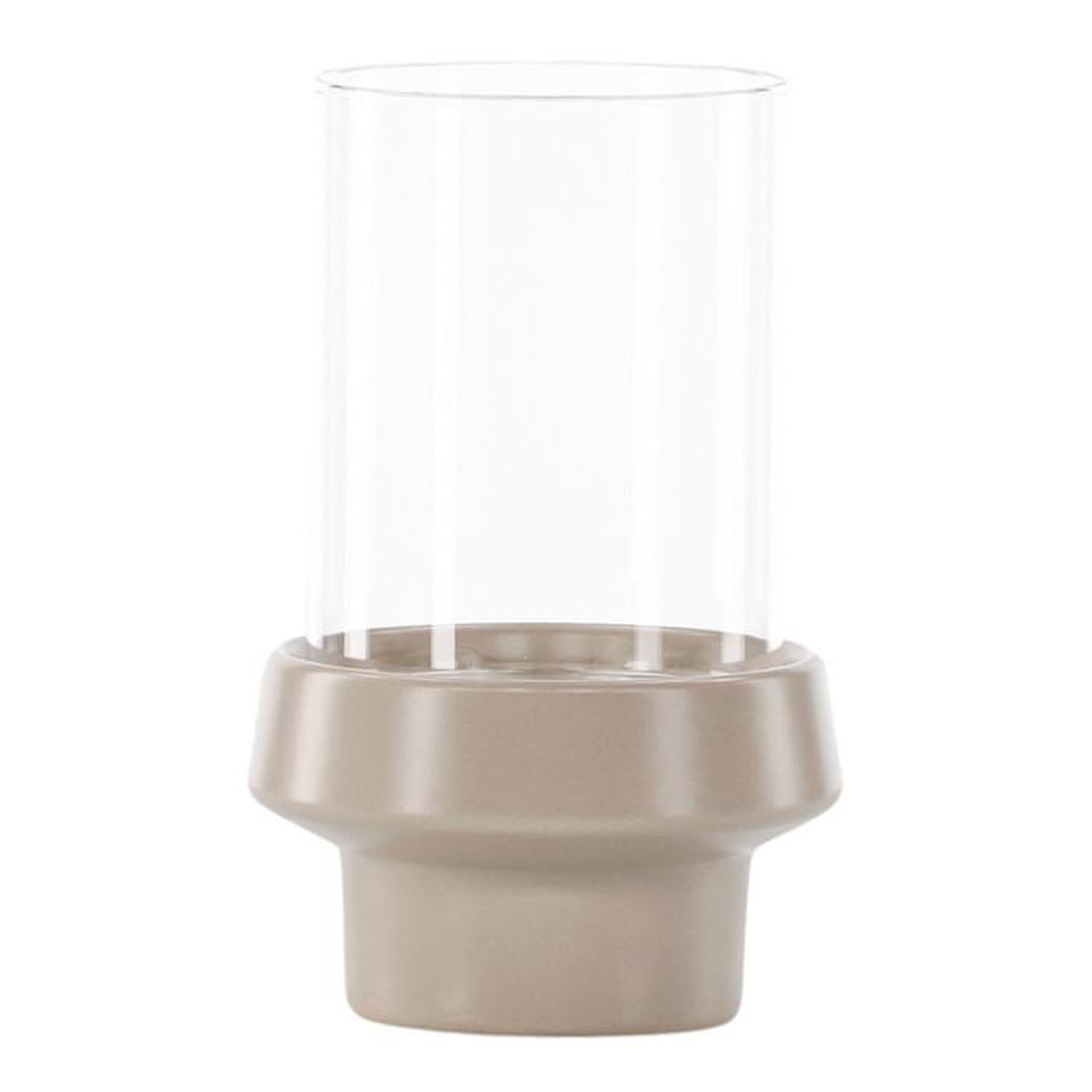 Paris Prix Lanterne en Verre  Davida  20cm Beige