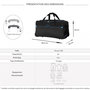 Voir la diapositive 2 : TRUCK Sac de voyage avec roulettes 64L  65.50cm