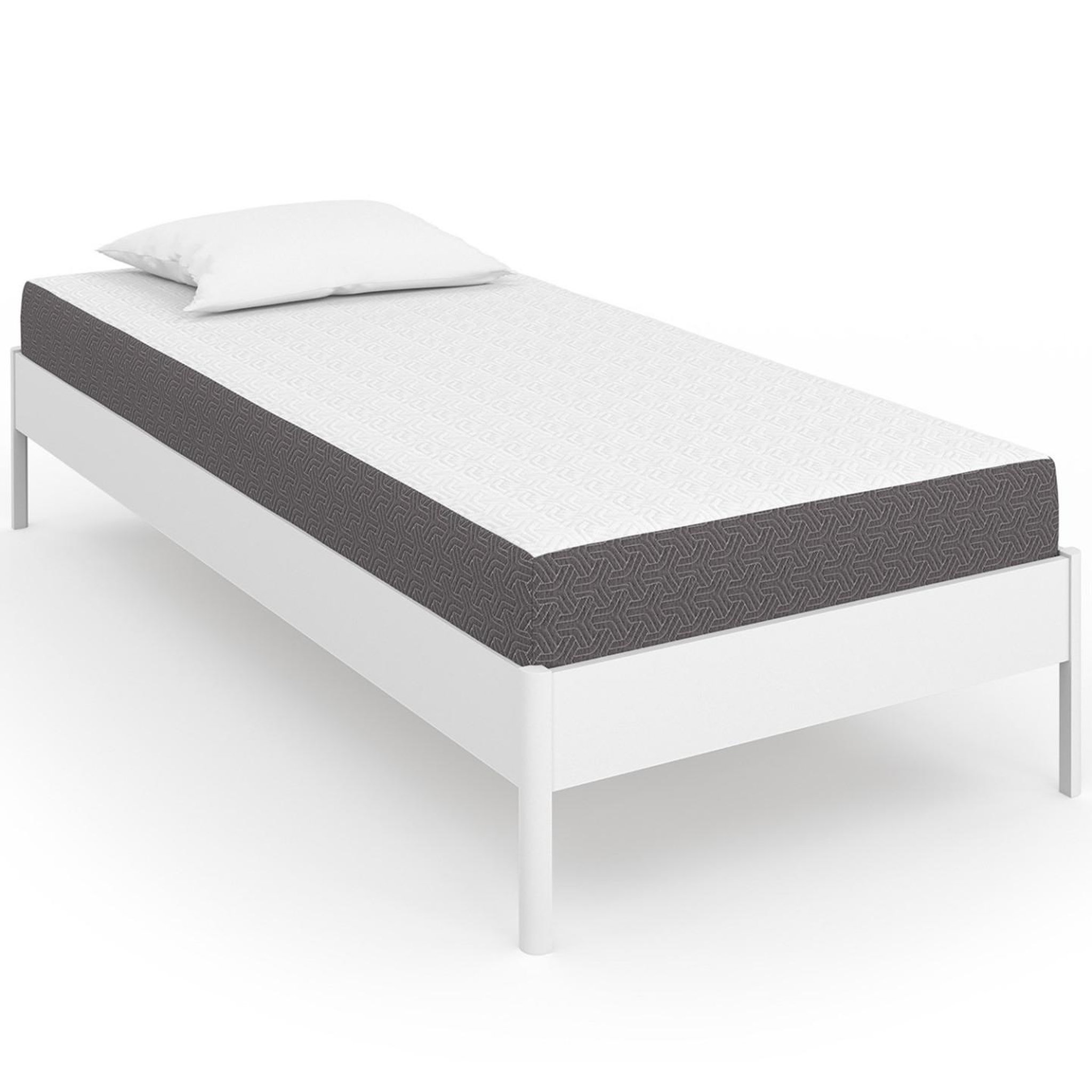 ID MARKET Matelas 90 x 190 cm à mémoire de forme stella épaisseur 20 cm