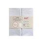  Steff - Draps housse - lot de 2 - 60x120 cm - jersey coton - blanc - OEKO-tex standard 100