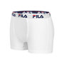 Voir la diapositive 5 : FILA Lot de 4 Boxers Coton homme FU5016 Uni