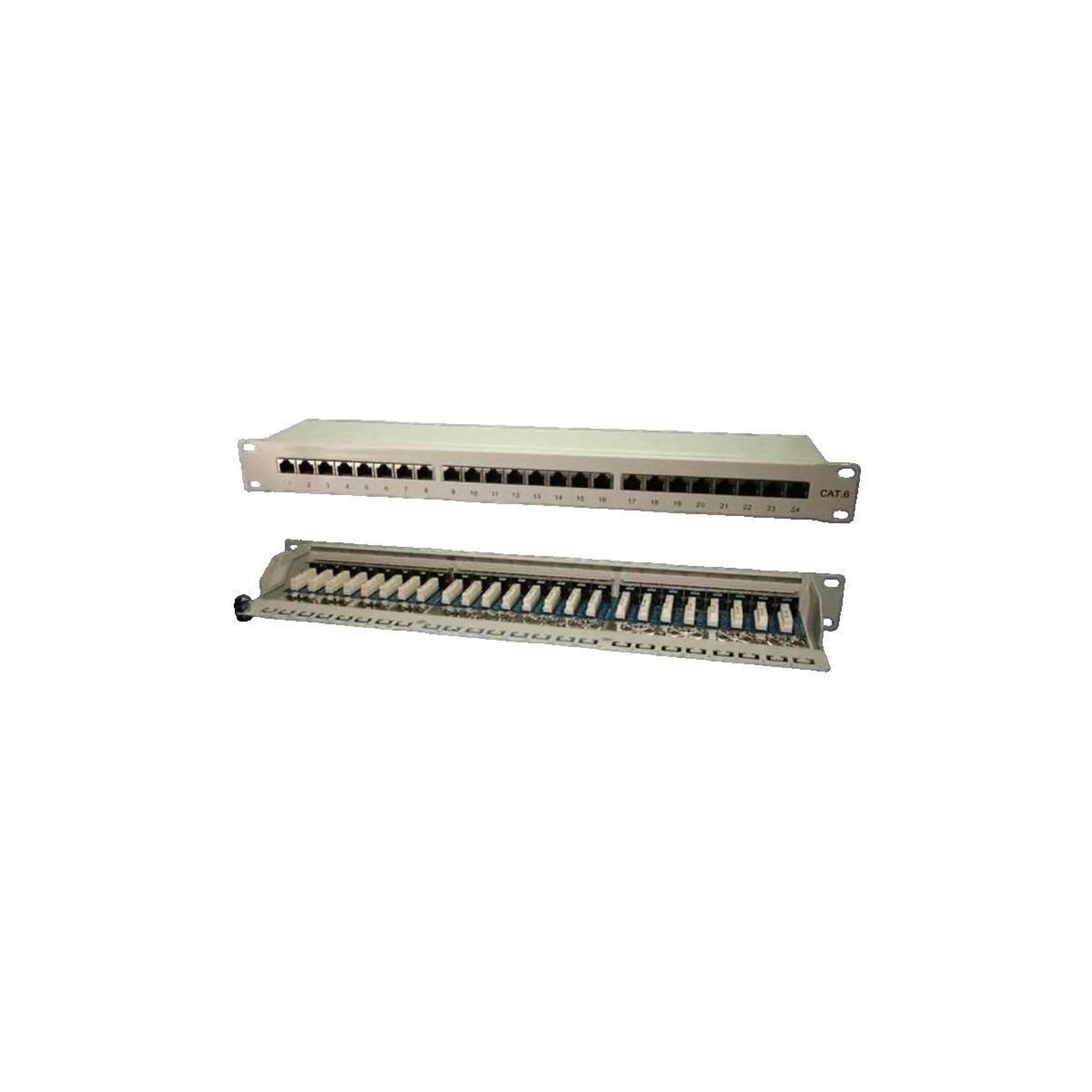 LOGILINK Panneau de brassage LogiLink CAT 6 24 ports RJ-45 blindé