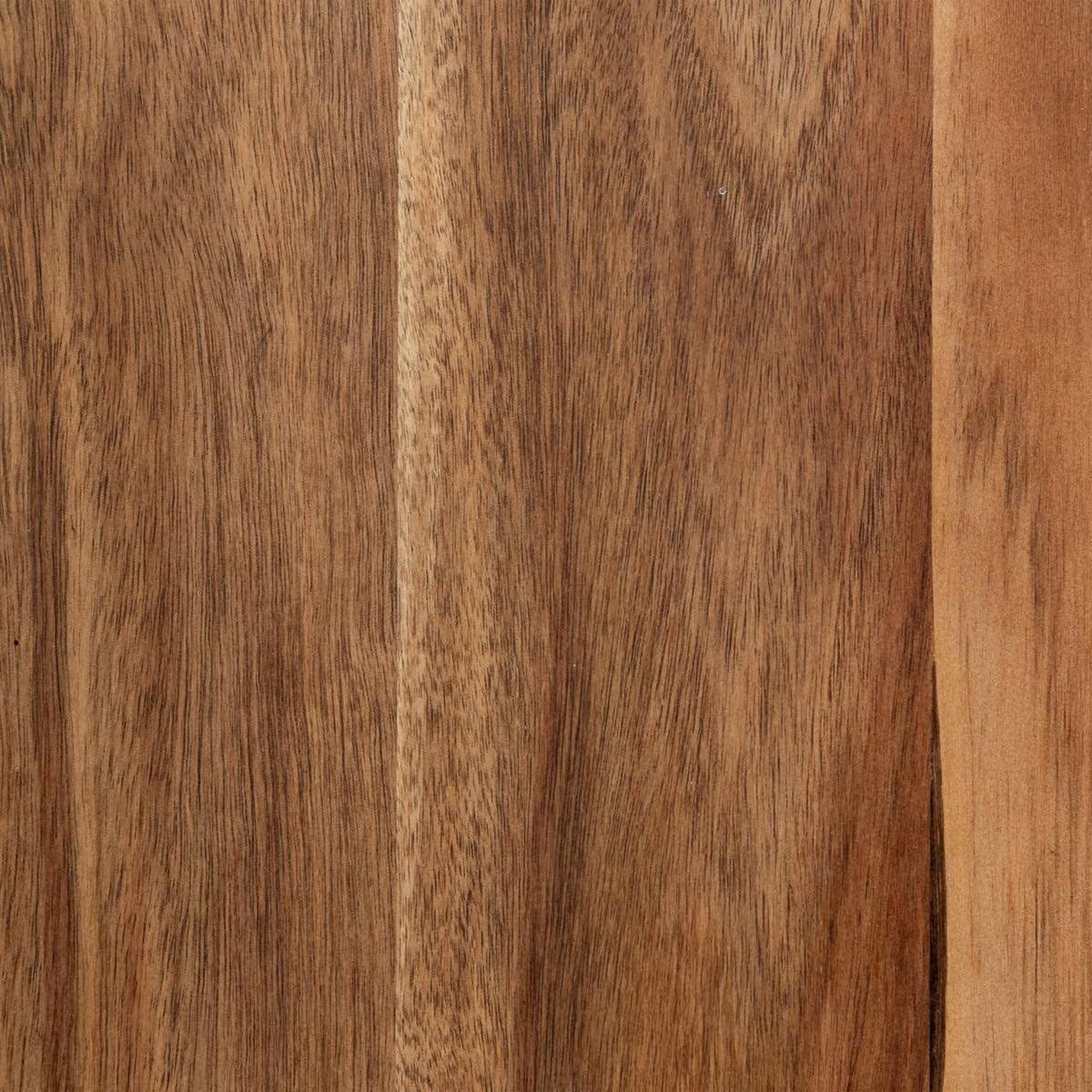 Voir la diapositive 3 : FIVE Planche à découper avec poignée  acacia  40cm marron