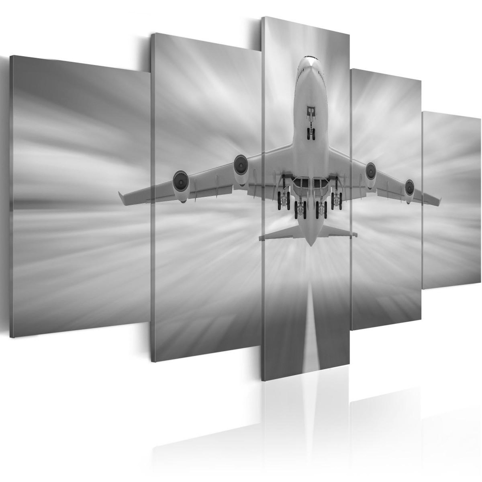 Paris Prix Tableau imprimé  avion. Coloris disponibles : Multicolore