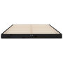 Voir la diapositive 5 : VIDAXL Cadre de lit sans matelas noir 120x200 cm bois de pin massif