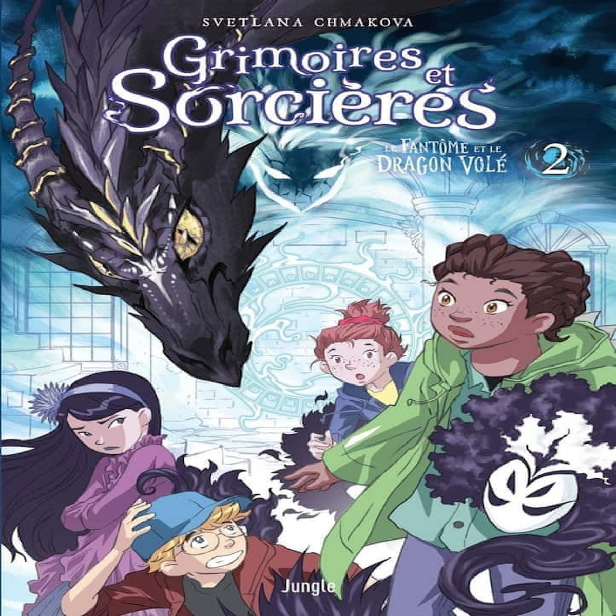 GRIMOIRES ET SORCIERES TOME 2 : LE FANTOME ET LE DRAGON VOLE, Chmakova Svetlana