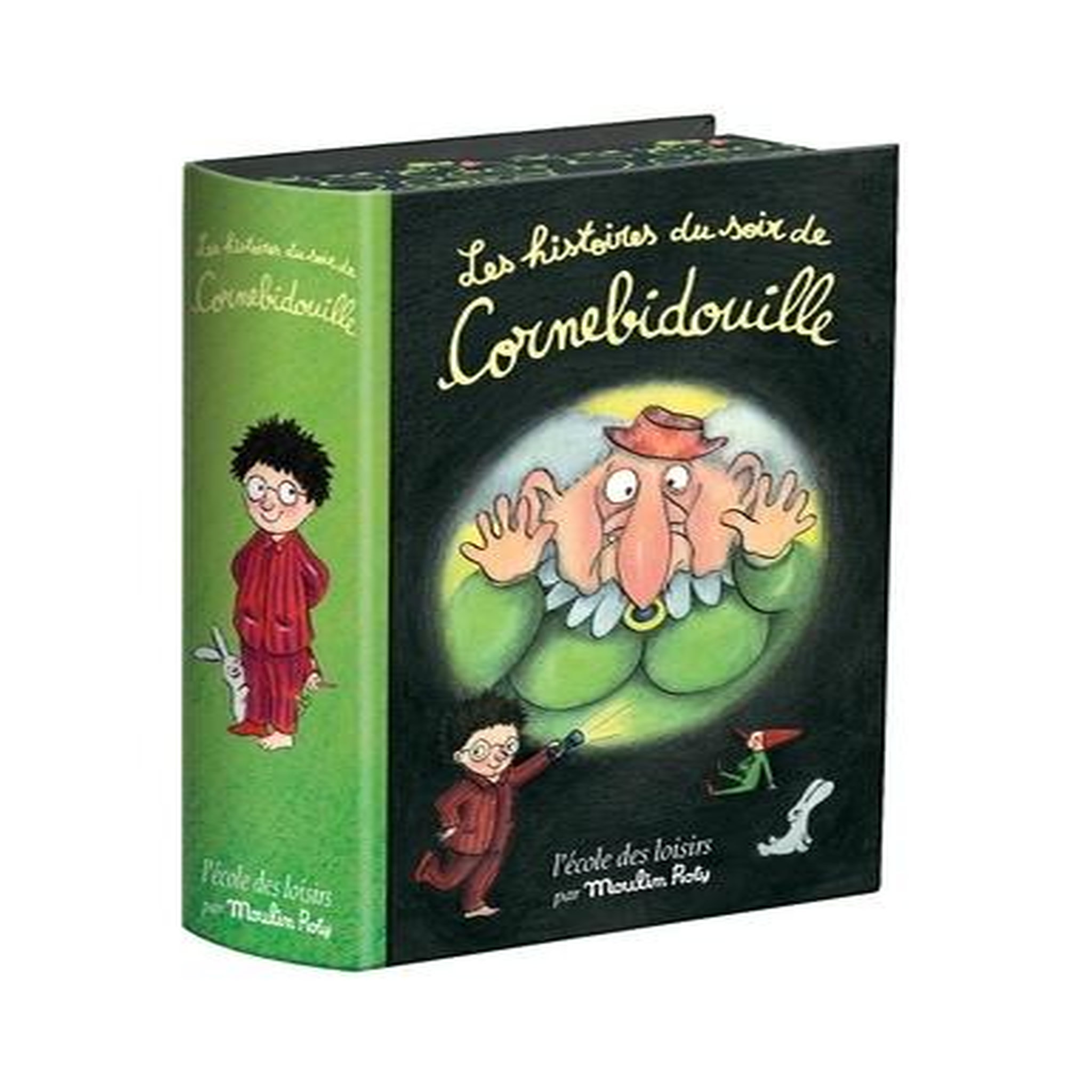 LES HISTOIRES DU SOIR DE CORNEBIDOUILLE. AVEC 5 HISTOIRES A PROJETER ET 5 INVITATIONS POUR LA SEANCE DU SOIR, Bonniol Magali