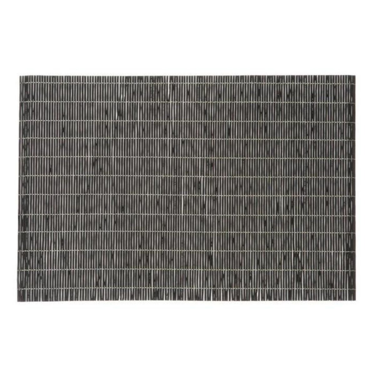 SECRET DE GOURMET Set de Table  Bambou  30x45cm Noir