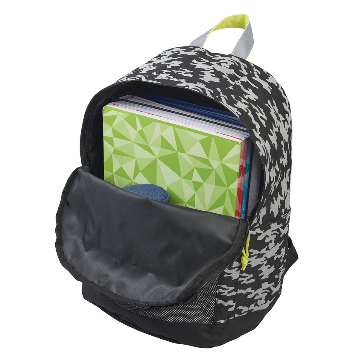 YOUNG'S ATTITUDE Sac à dos noir et blanc avec compartiment pour ordinateur motif zèbre