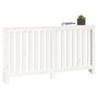 Voir la diapositive 4 : VIDAXL Cache-radiateur Blanc 153x19x84 cm Bois massif de pin