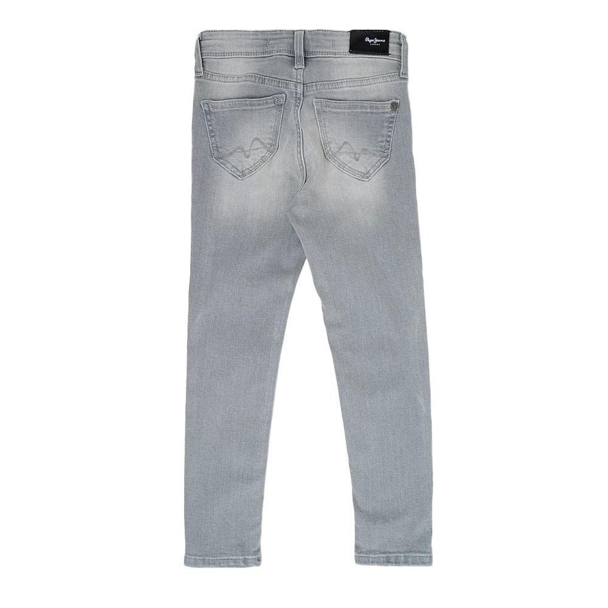 Voir la diapositive 3 : Pepe Jeans Jean slim gris fille pepe jeans pixlette high