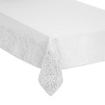 FEERIC LIGHT & CHRISTMAS Nappe de Noël design Léopard. Coloris disponibles : Blanc, Gris