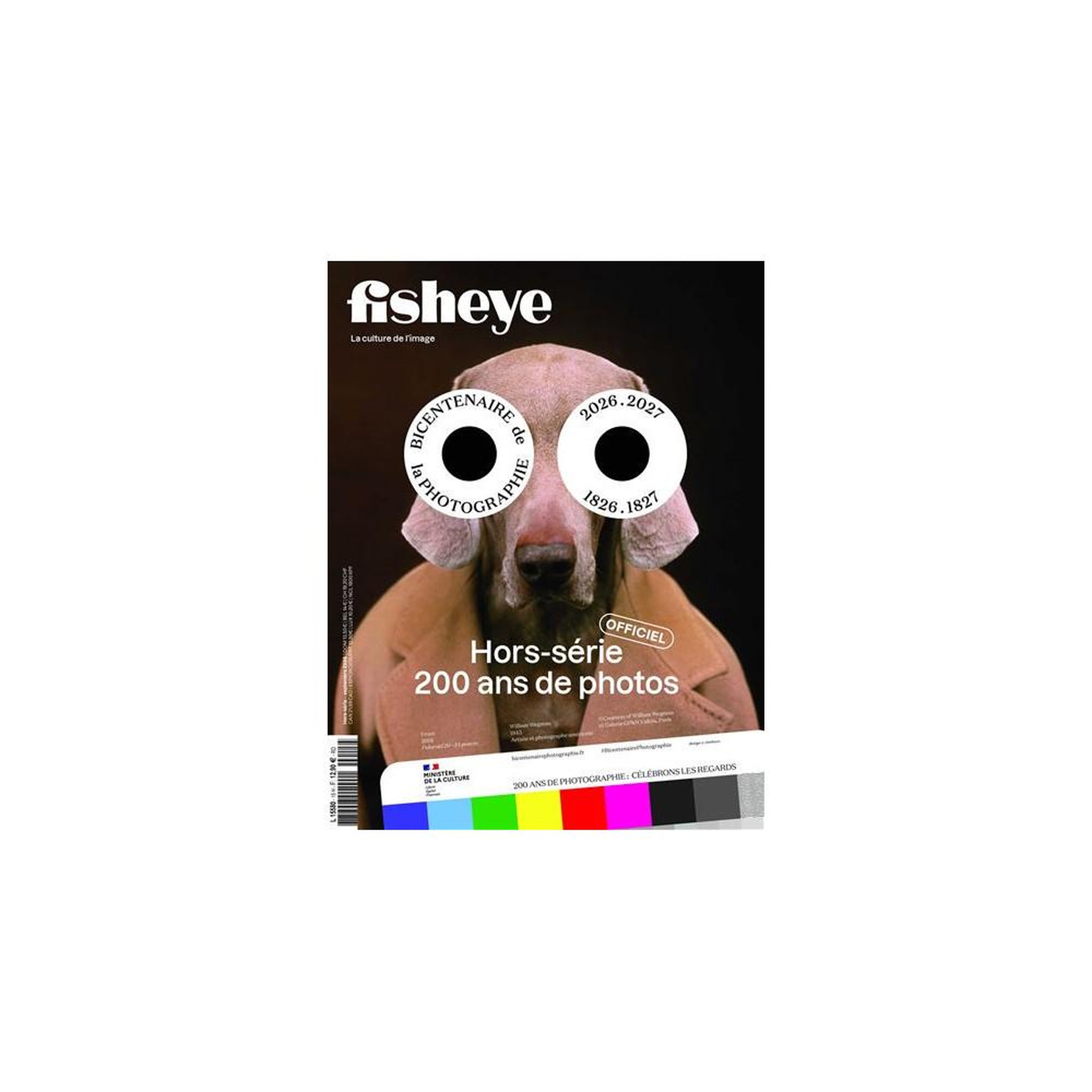 Hors-série Fisheye Revue spécial 200 ans de la photographie, 200 ans de photos, édition broché, 200 pages