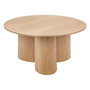 Voir la diapositive 1 : ATMOSPHERA Table basse design en bois ALIONA - Marron