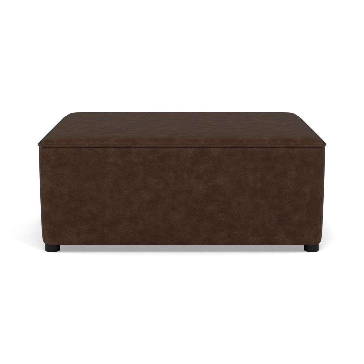 BEST MOBILIER Topaze - pouf en simili