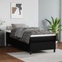 Voir la diapositive 2 : VIDAXL Cadre de lit sans matelas noir 100x200 cm similicuir