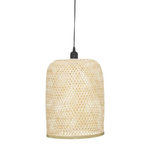 ATMOSPHERA Lampe Suspension  Alicante  36cm Beige & Noir