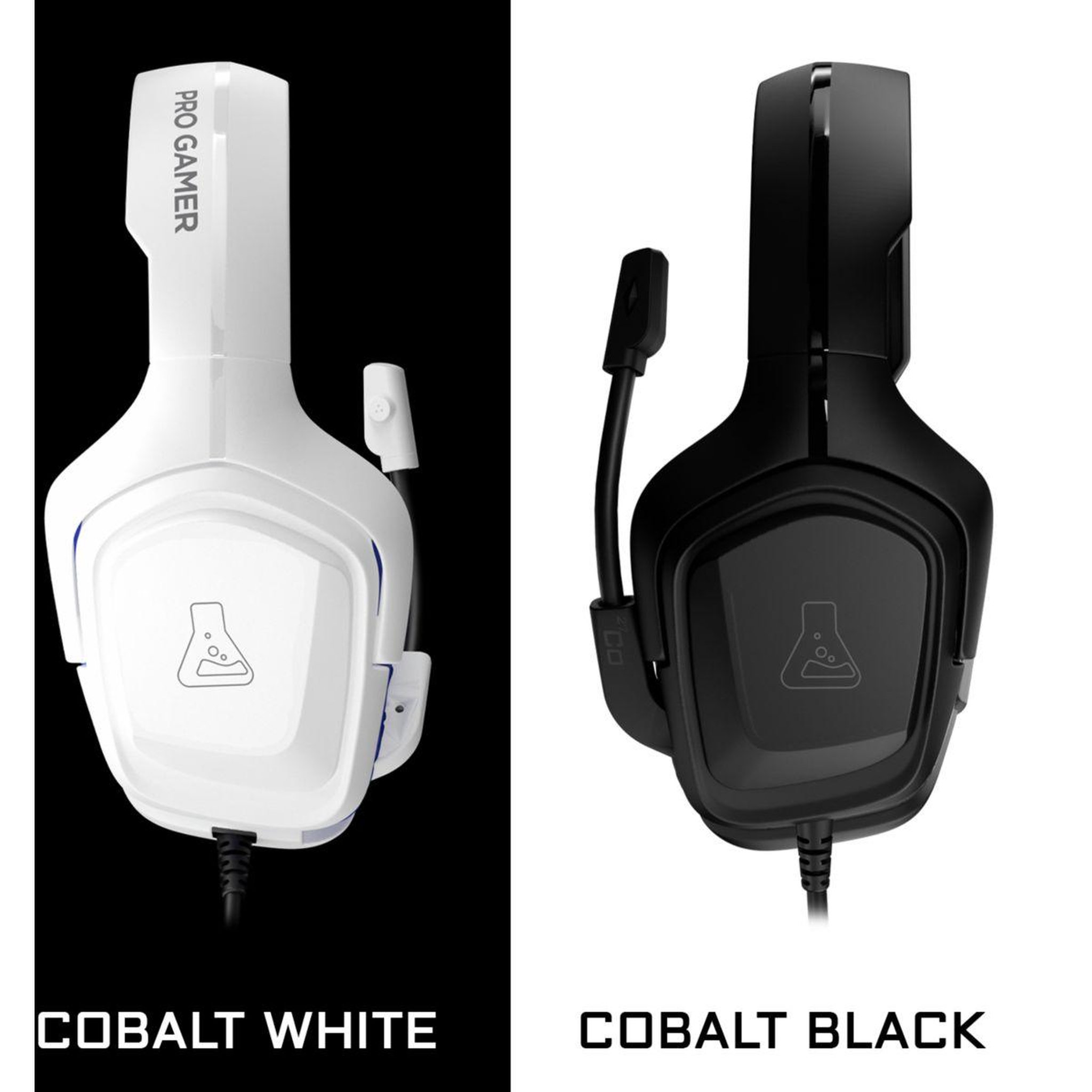 Voir la diapositive 3 : THE G-LAB Casque gamer KORP-COBALT Noir