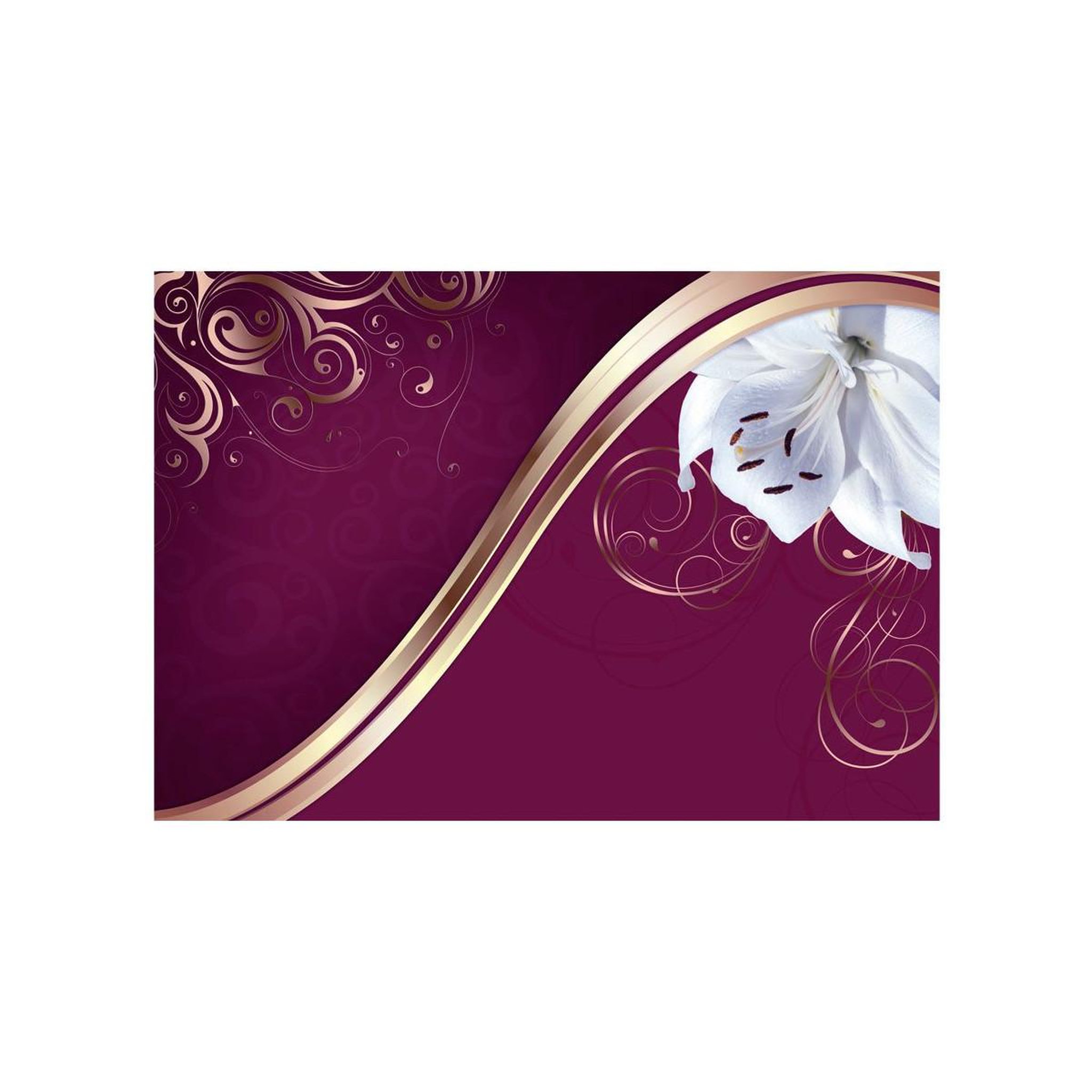 Voir la diapositive 2 : Paris Prix Papier peint  floral umbrella