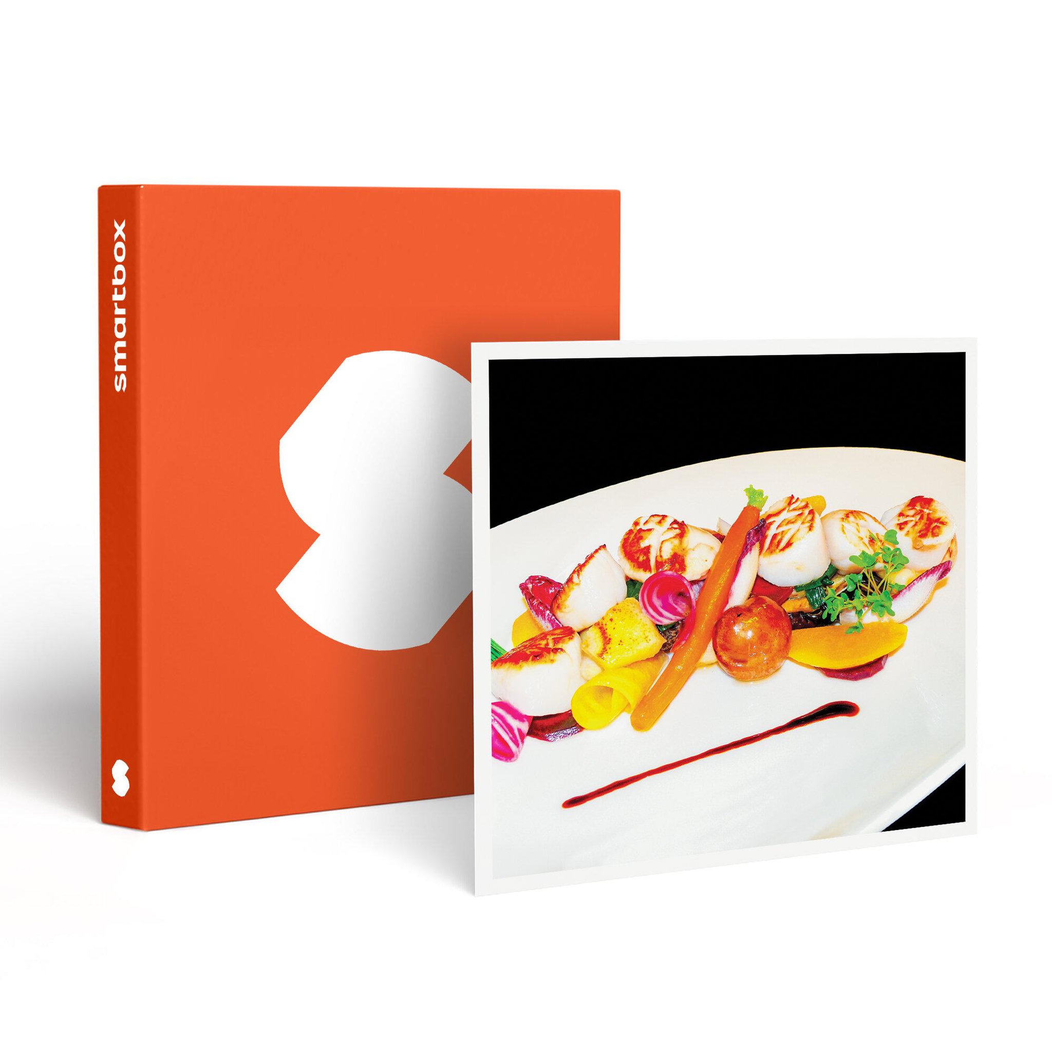 Smartbox Repas 3 plats pour 2 au restaurant le troquet de cancale - coffret cadeau gastronomie