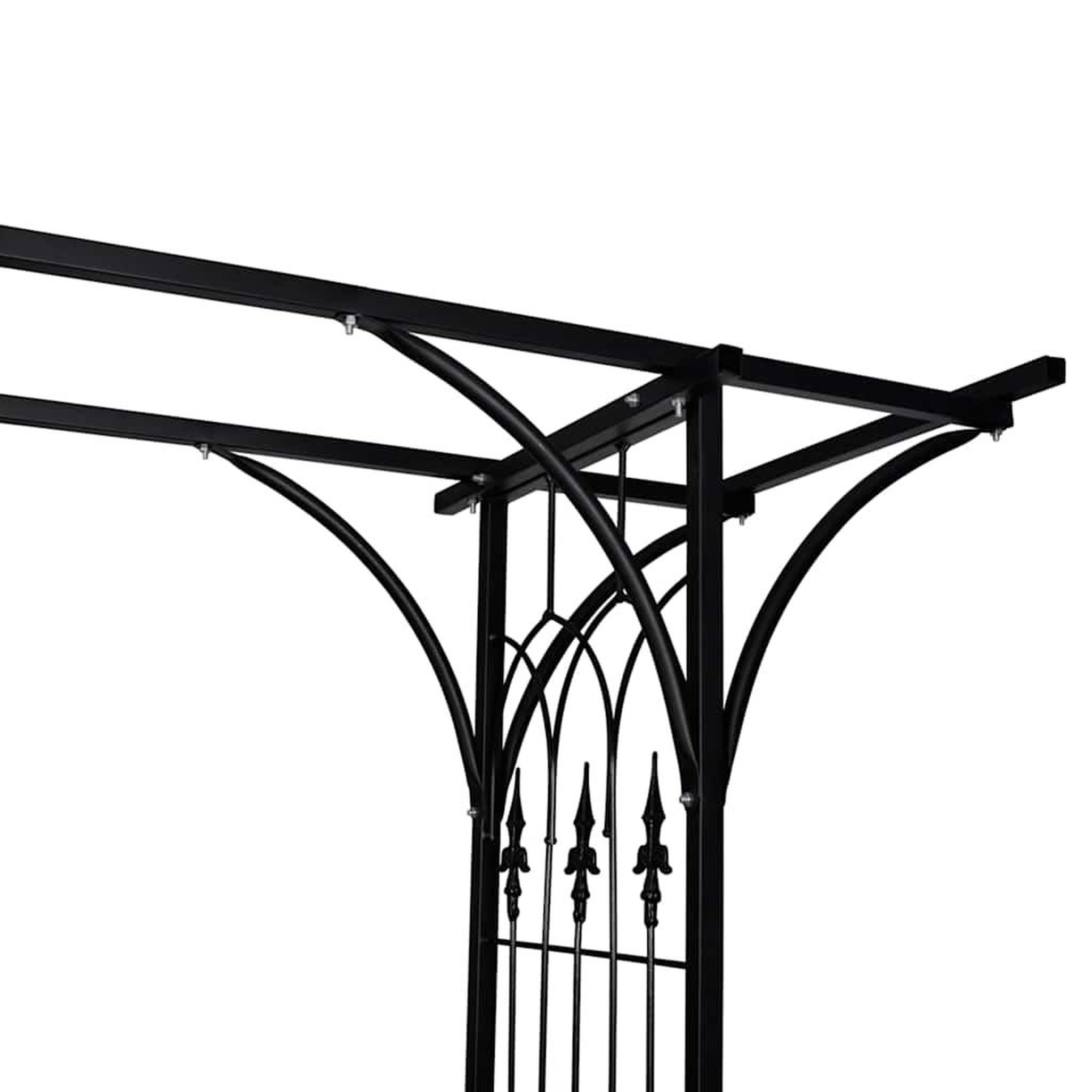 Voir la diapositive 6 : VIDAXL Arche de jardin 200x52x204 cm