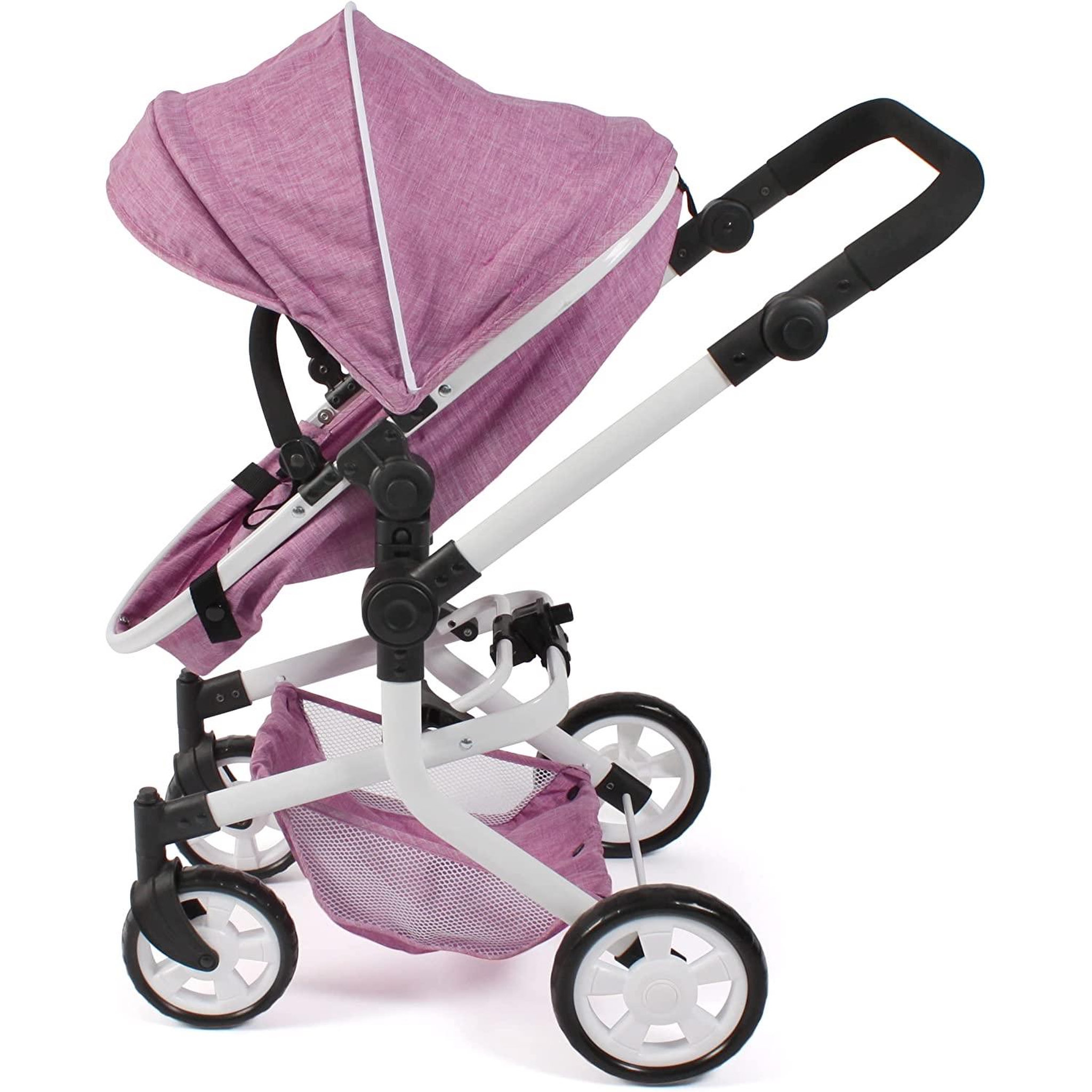 Voir la diapositive 5 : BAYER CHIC 2000 Poussette combinée 2 en 1 Mika Jean rose