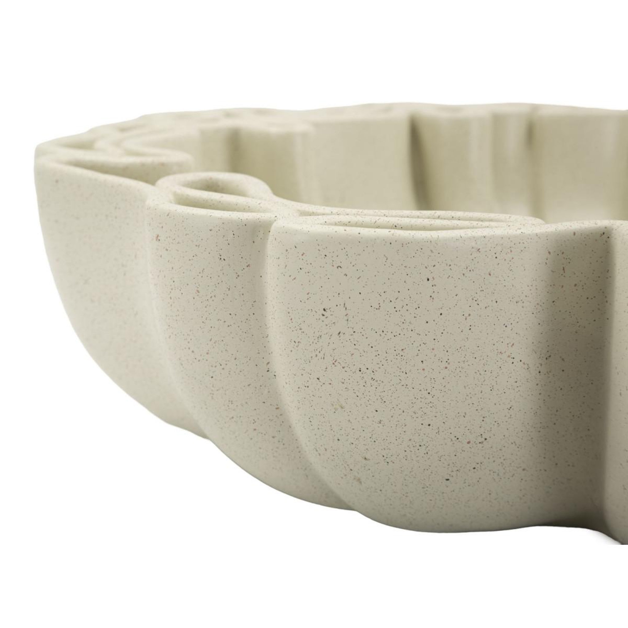 Voir la diapositive 4 : Paris Prix Vide-poche design  stons  40cm crème