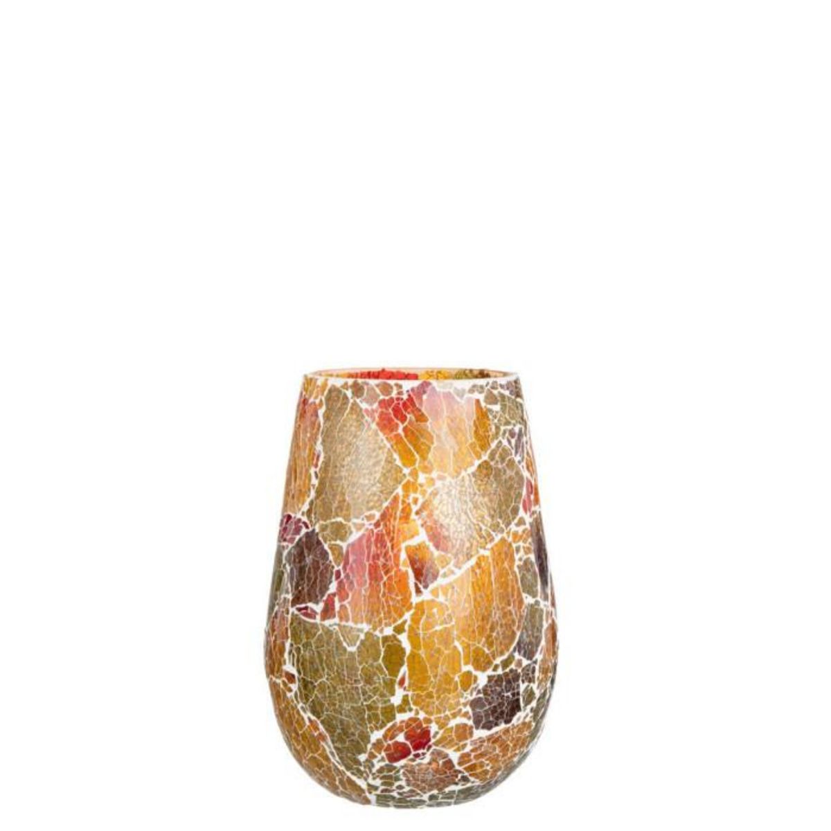 Paris Prix Photophore en Verre  Sunset  26cm Multicolore