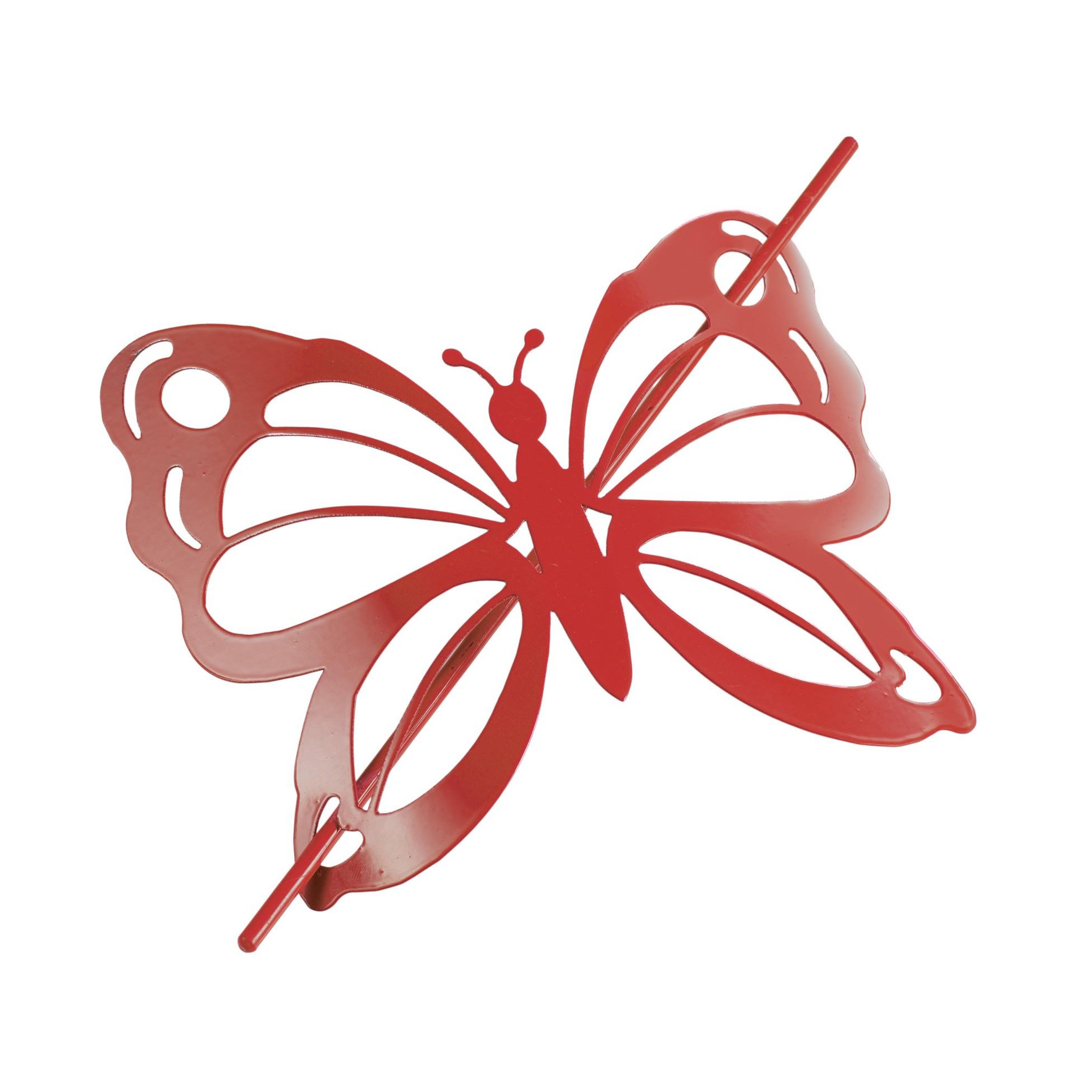 Eden 1 embrasse broche joli papillon. Coloris disponibles : Rouge