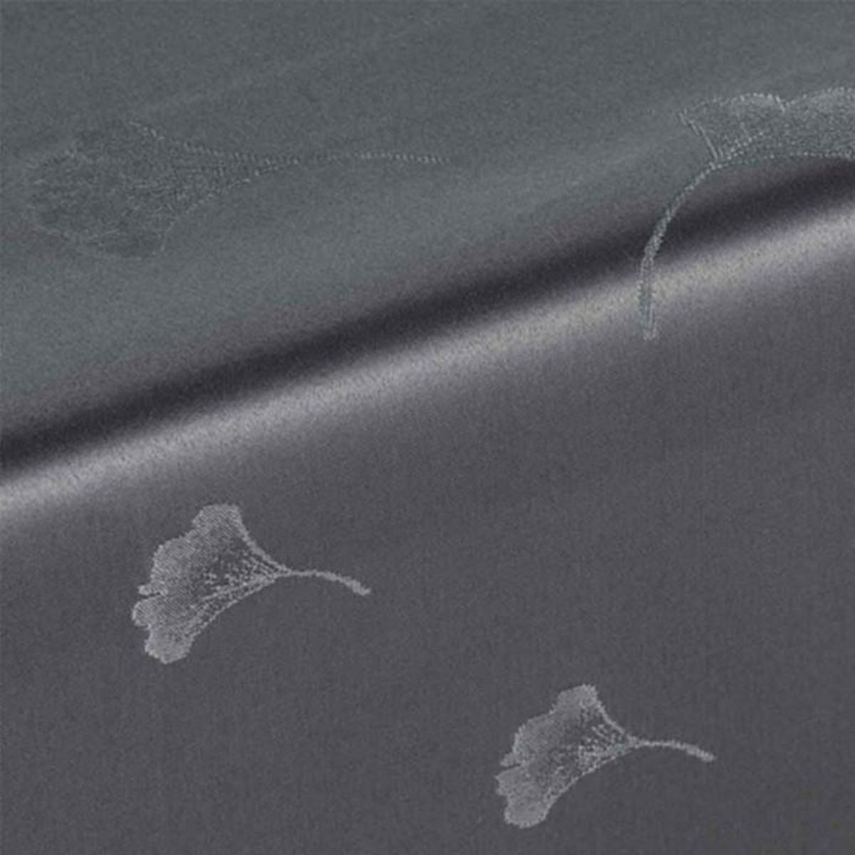 Paris Prix Nappe Imprimé Jacquard  Ophélie  140x250cm Anthracite