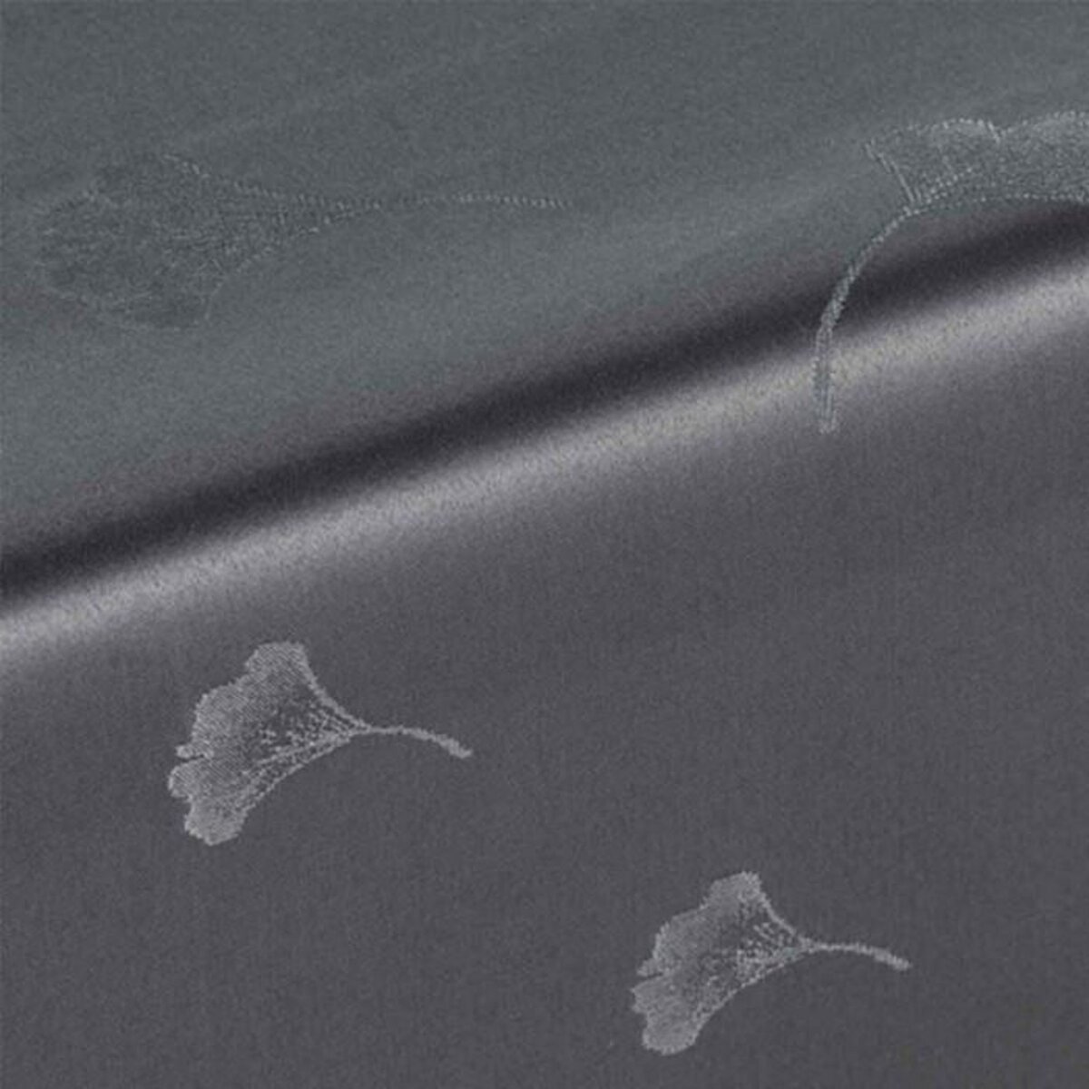 Paris Prix Nappe Imprimé Jacquard  Ophélie  140x250cm Anthracite