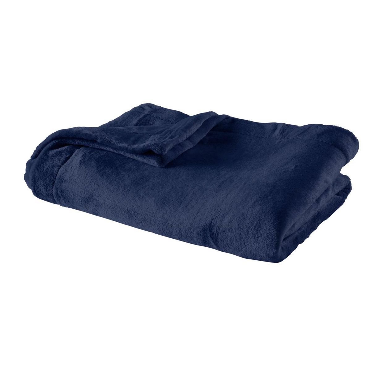 DODO Plaid Polaire Extra Doux Coloris Bleu