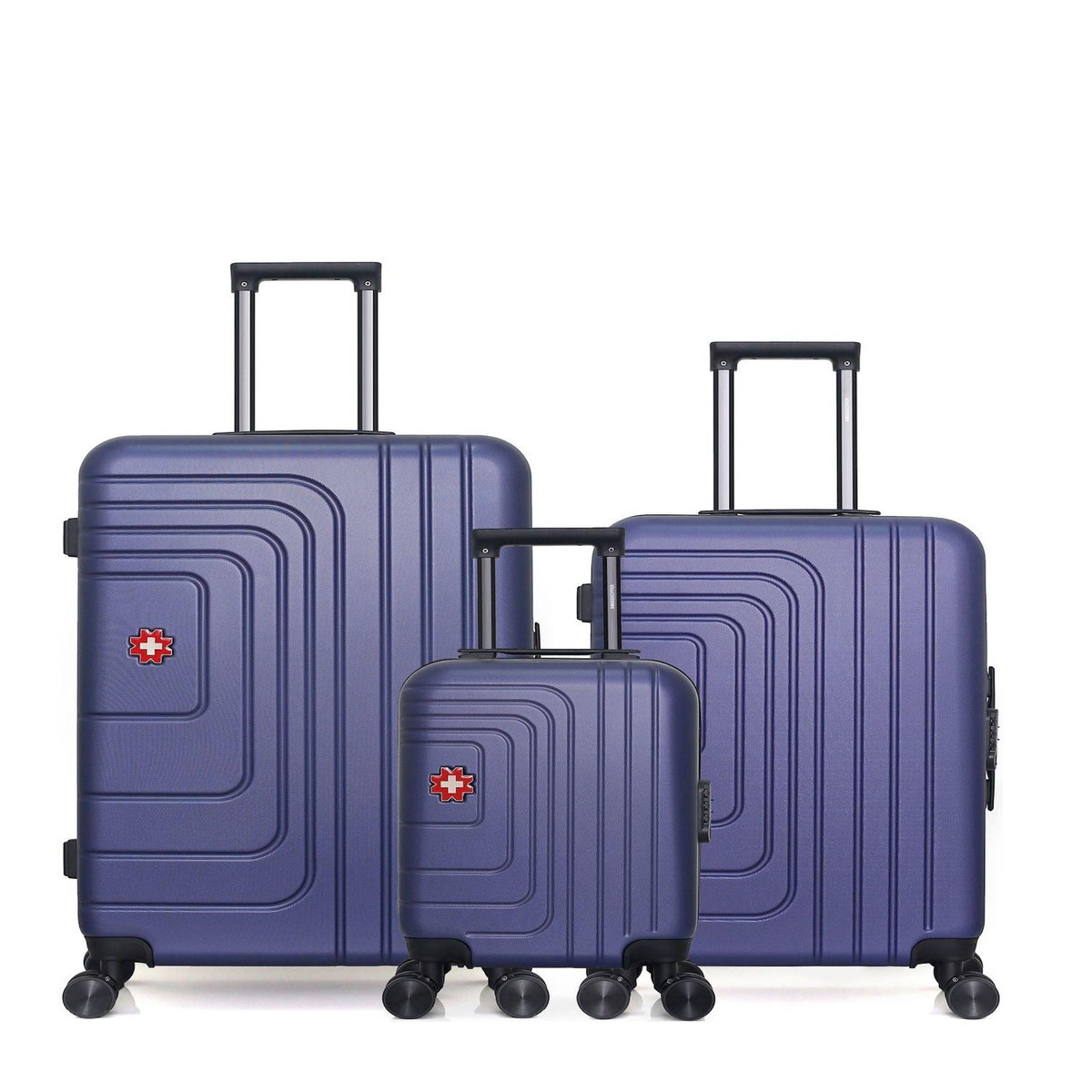 SWISS KOPPER SWISS KOPPER - LOT DE 3 - Valises grand format, weekend et cabine XXS RUTI