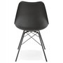 Voir la diapositive 5 : Paris Prix Chaise Design  Tripoli  83cm Noir