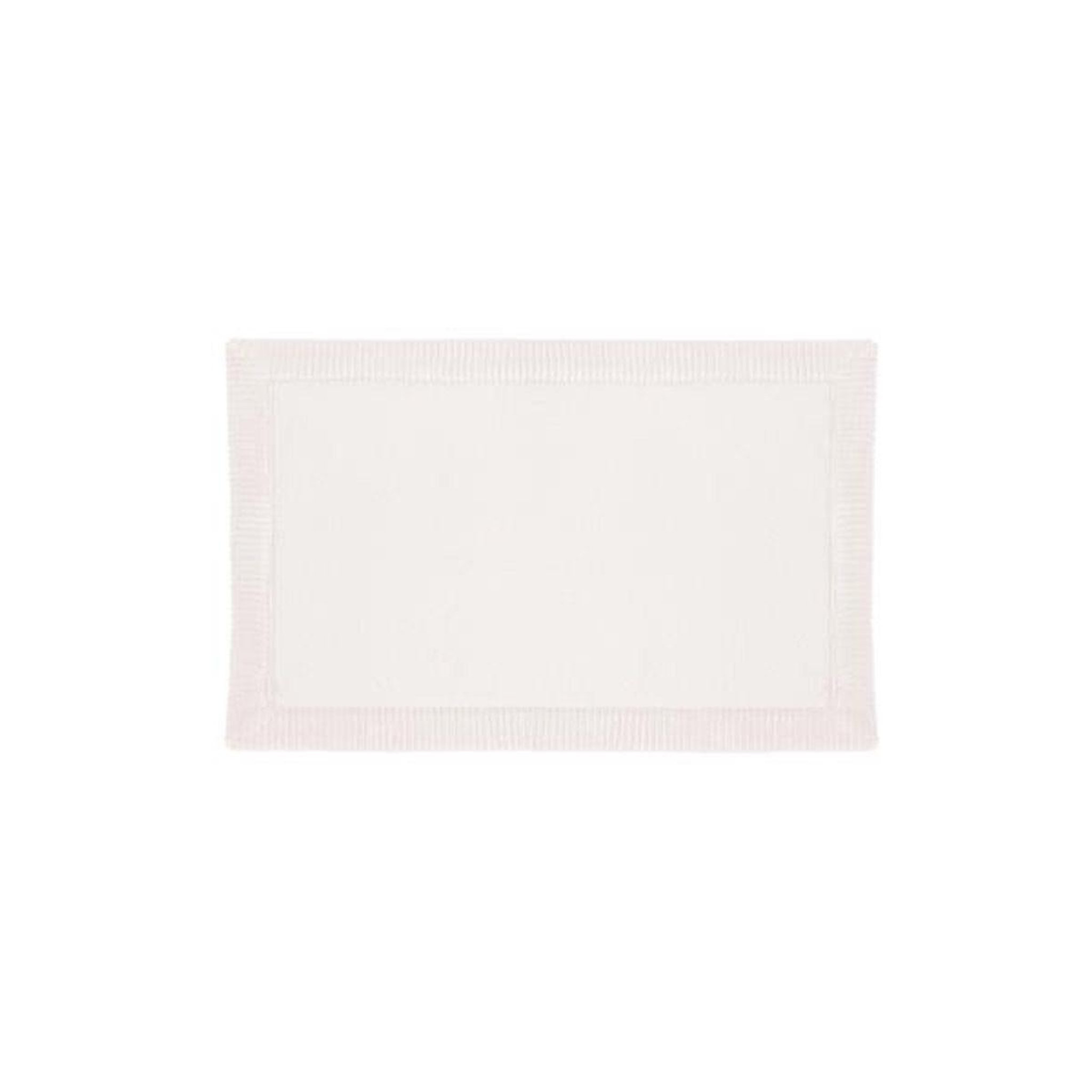 FIVE Tapis de salle de bain  modern  50x80cm blanc