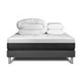 Voir la diapositive 2 : VITALIT Pack prêt à dormir VITAL FORM 180 x 200 cm sommier Kit gris