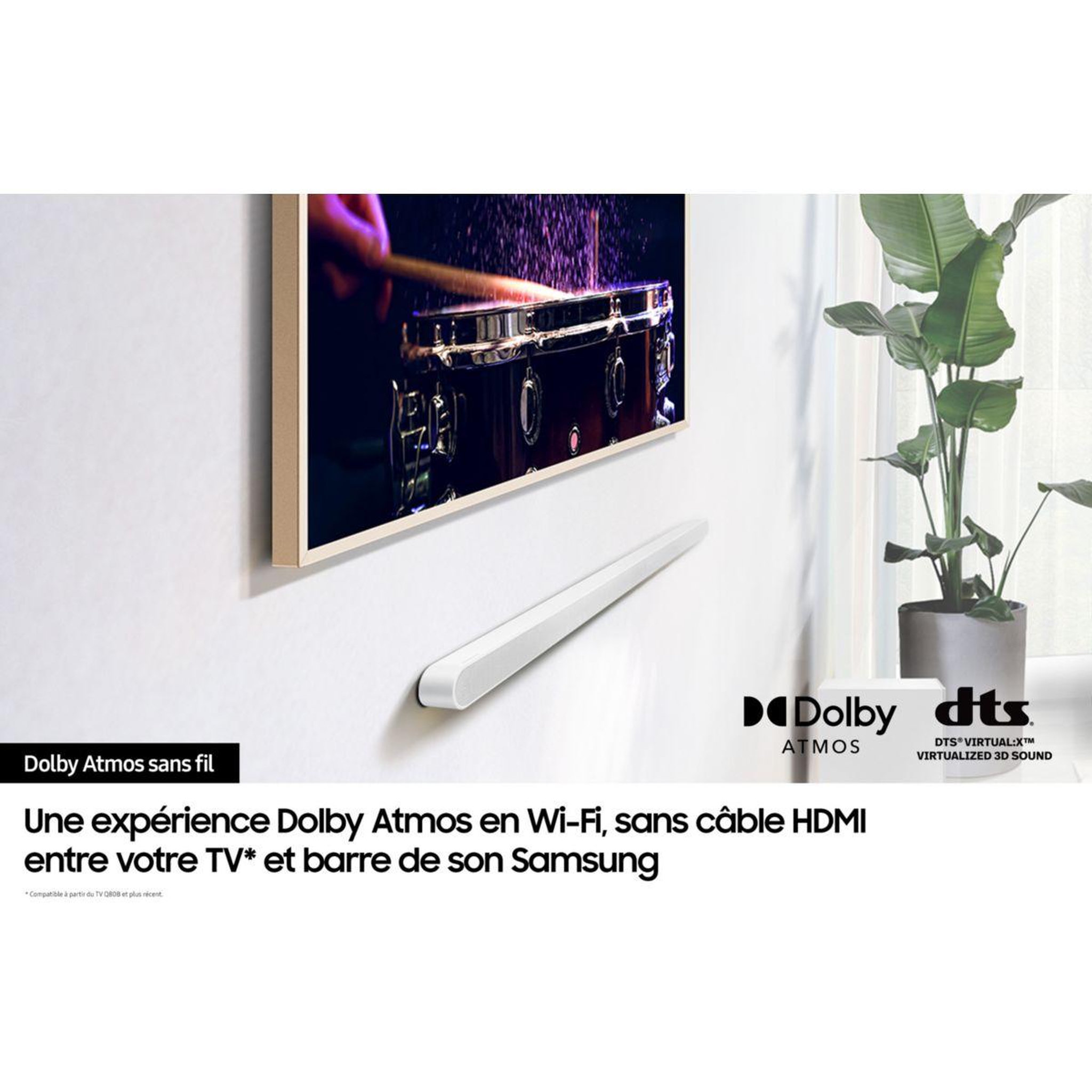 Voir la diapositive 4 : Samsung Barre de son HW-S711D
