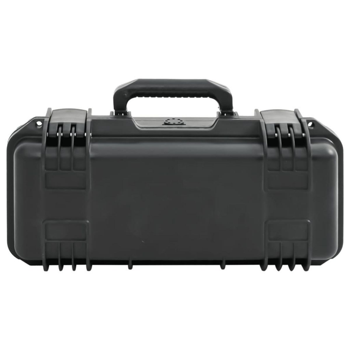 VIDAXL Valise de vol portable Noir 46,5x21,5x17,5 cm PP