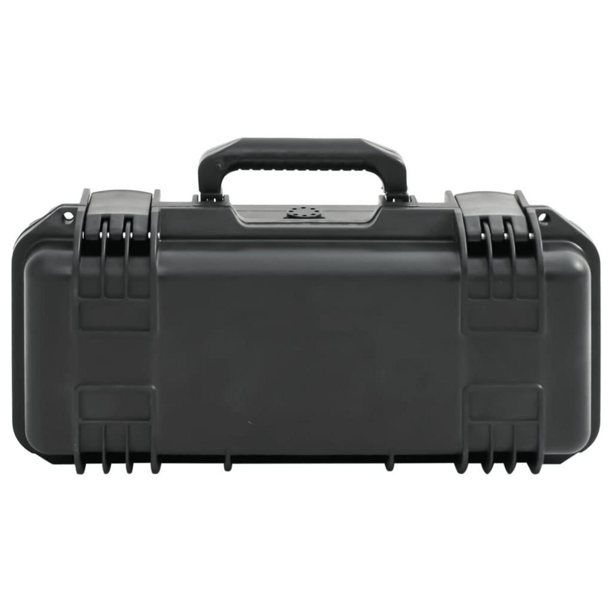 VIDAXL Valise de vol portable Noir 46,5x21,5x17,5 cm PP