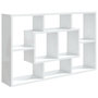 Voir la diapositive 2 : VIDAXL Etagere murale Blanc brillant 85x16x52,5 cm Bois d'ingenierie