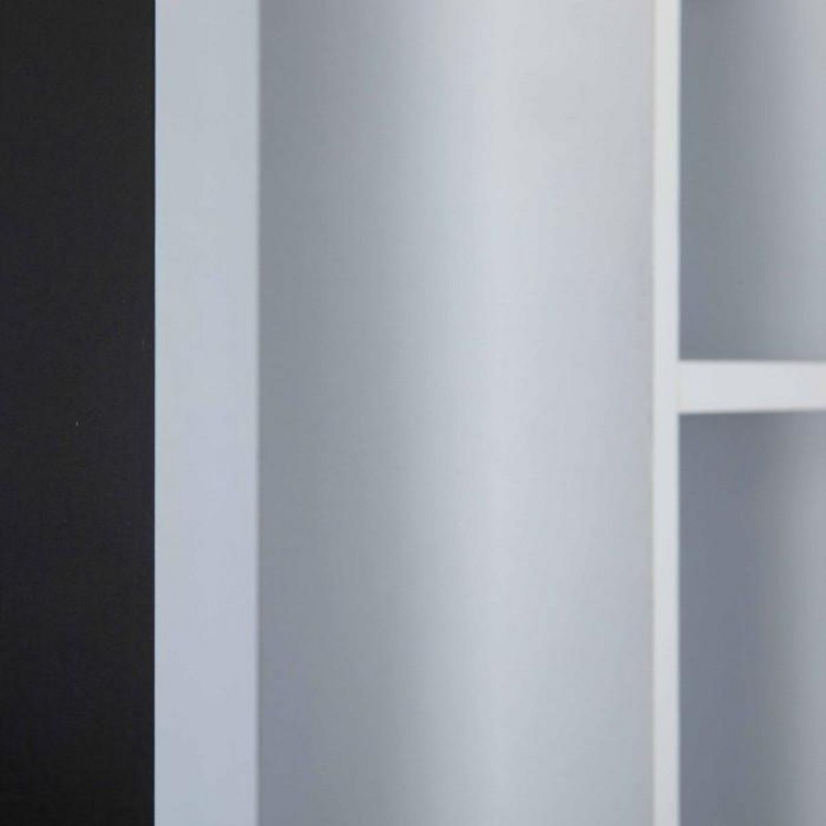 Paris Prix Étagère Murale 7 Compartiments  Bukan  67cm Noir & Blanc