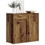 Voir la diapositive 3 : VIDAXL Buffet vieux bois 80x36x75 cm bois d'ingenierie