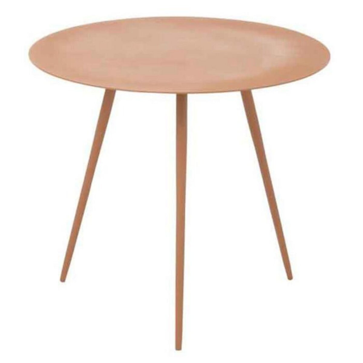 Paris Prix Table Ronde Gigogne Design  Vicky  45cm Pêche