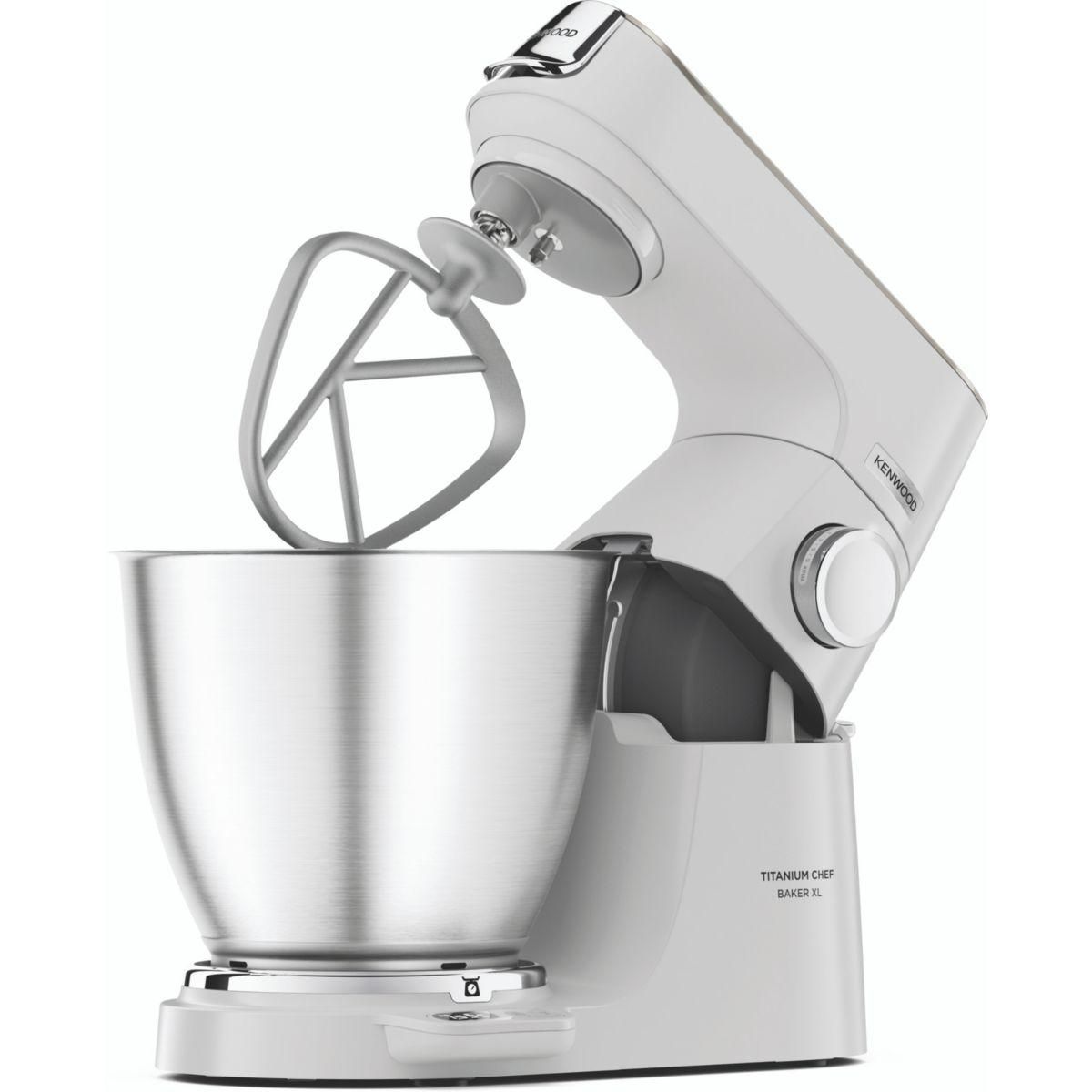 KENWOOD Robot pâtissier KVL65.009WH Titanium Chef Baker XL