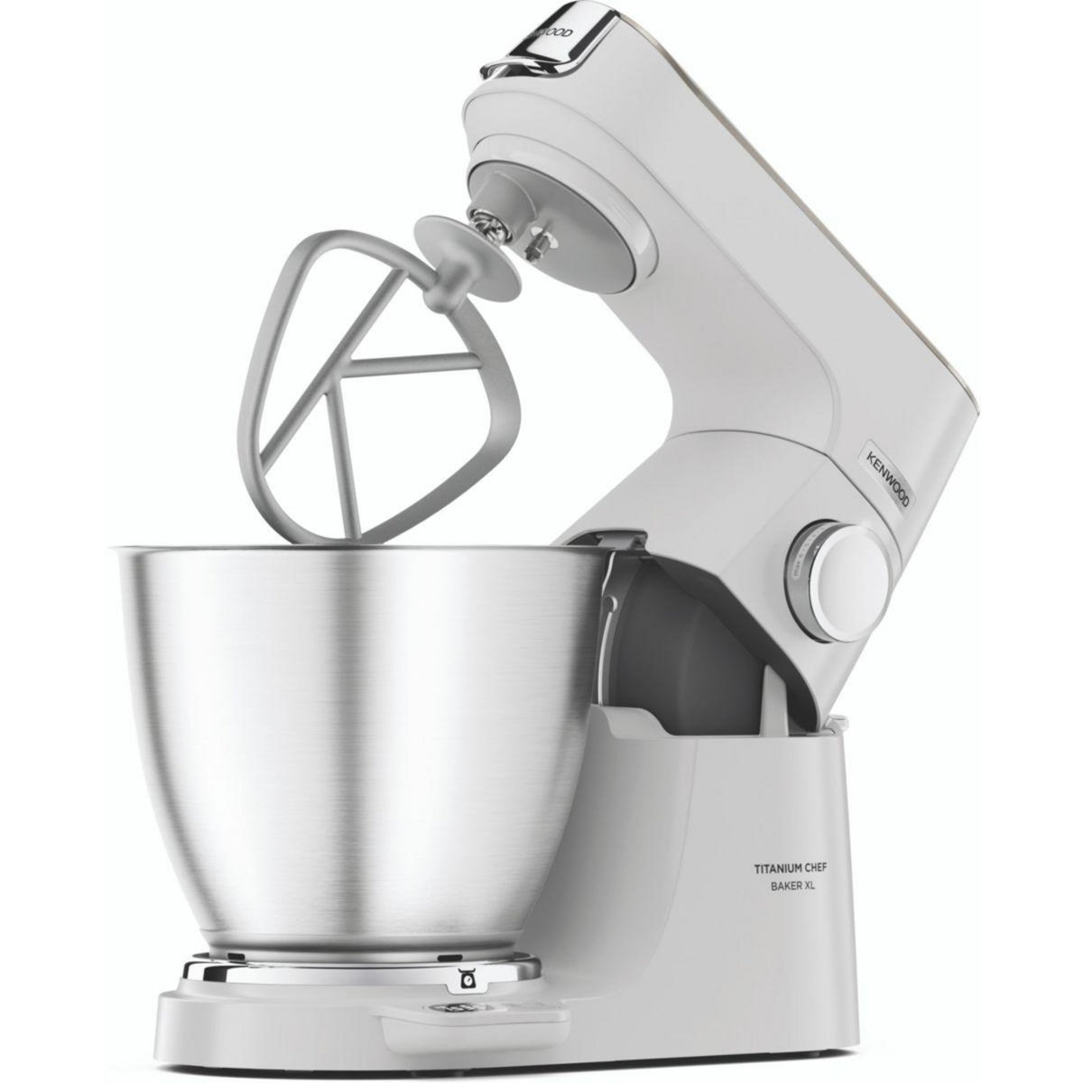KENWOOD Robot pâtissier KVL65.009WH Titanium Chef Baker XL