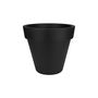 Voir la diapositive 1 : ELHO Pot de fleurs rond Pure Round - Ø 40 x H.35 cm - Anthracite - Elho