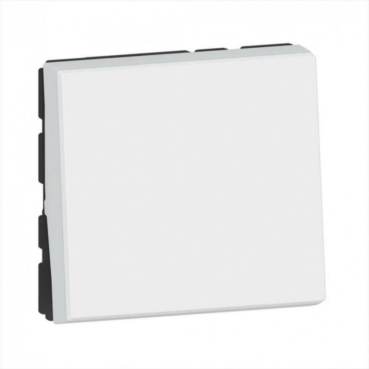 Legrand Poussoir à voyant, lumineux Mosaic, LEGRAND, blanc